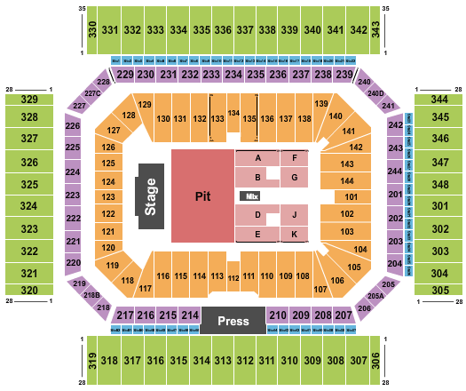 Alamodome Iron Maiden Seating Chart